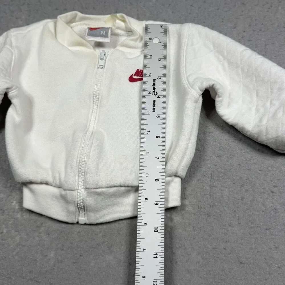 Vintage Nike Jordan Zip Up Sweatshirt Baby Kids 0-3M Y2K Infant Boy